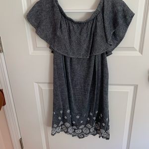 off the shoulder old navy dress